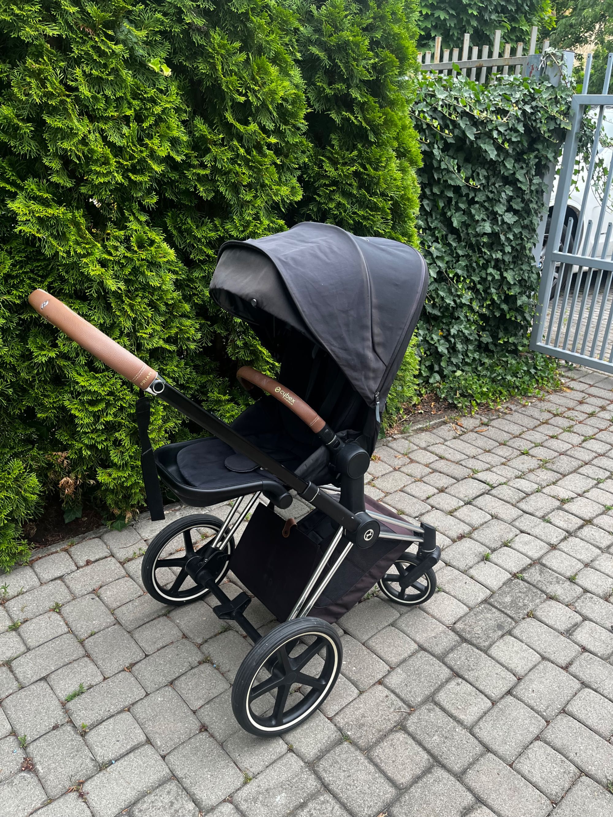 Cybex, wózek 2w1, Priam, gondola, spacerowka