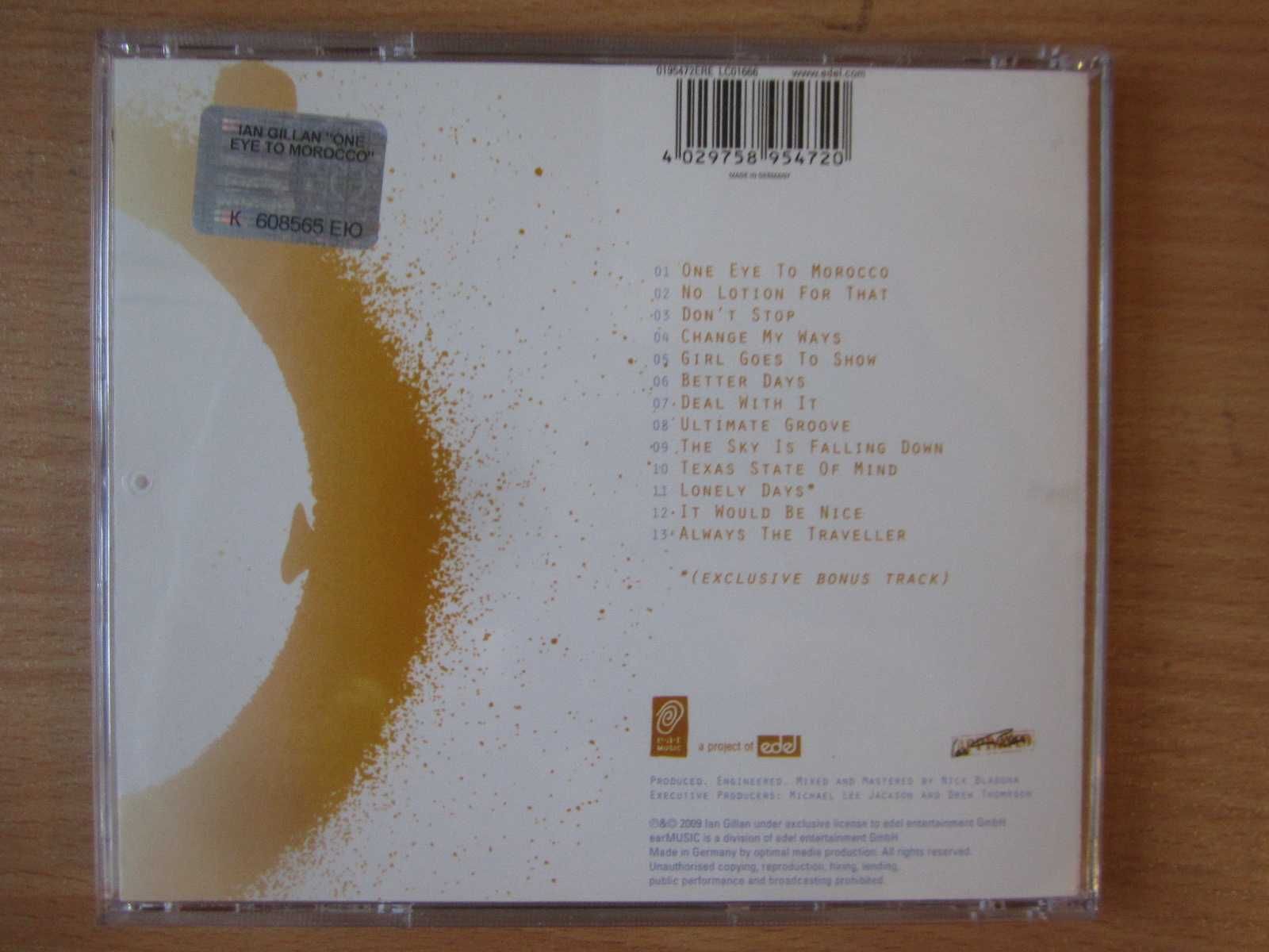 CD Gillan "One Eye to Morocco"