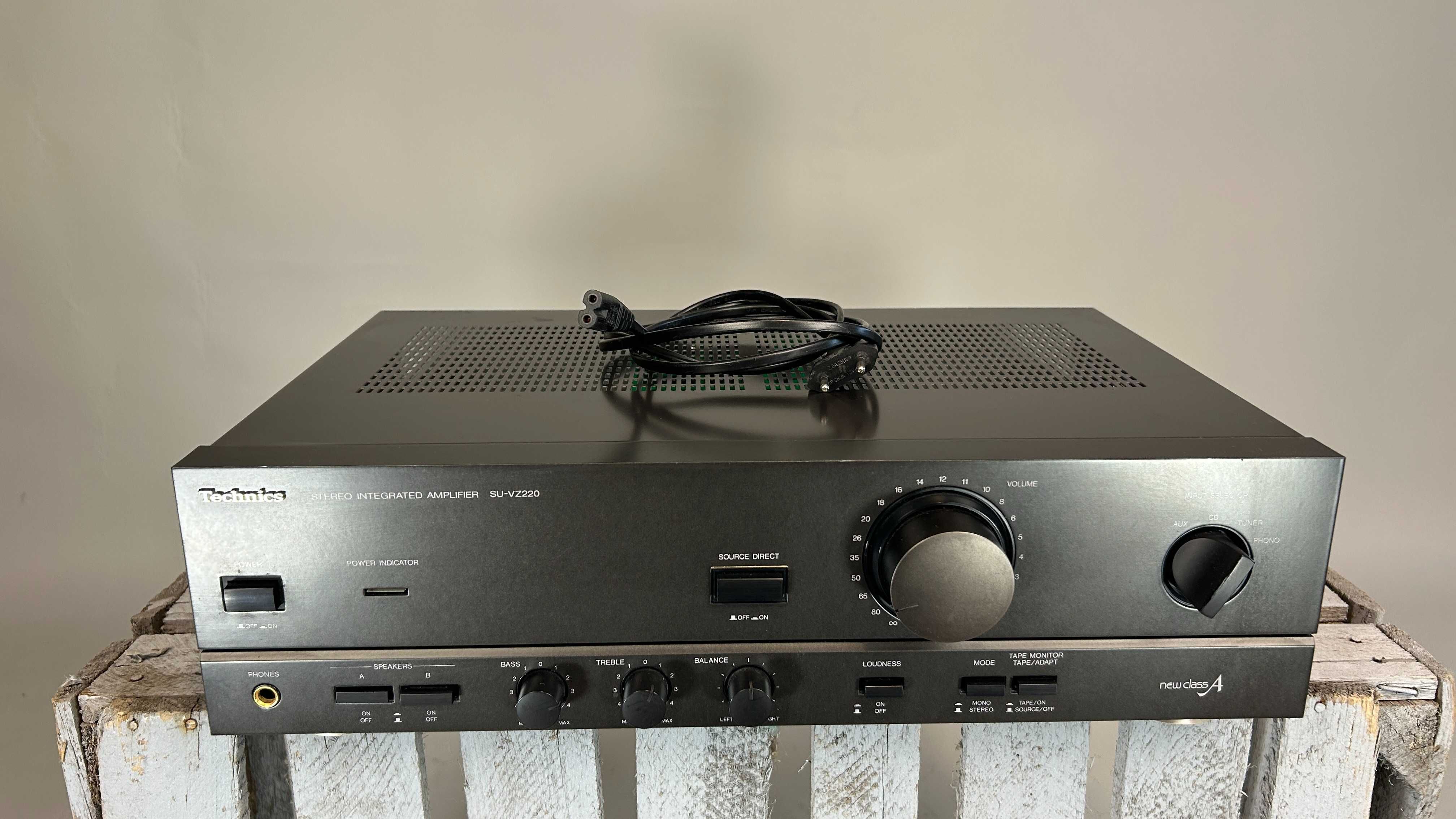 Technics SU‑VZ220 - wzmacniacz stereo New Class A, Japonia