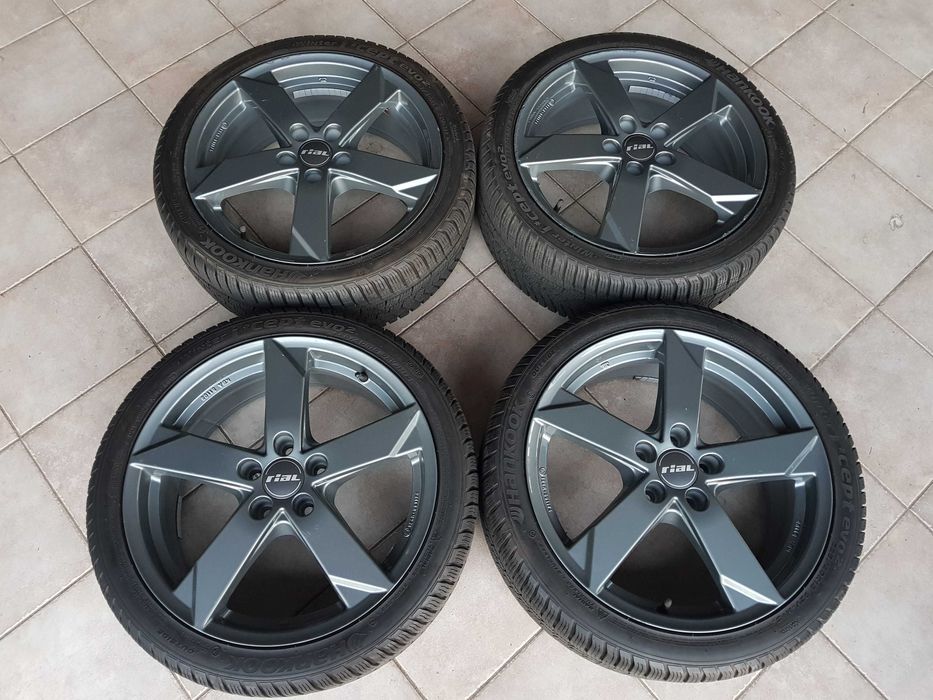 Felgi Koła zimowe VW Golf 5 AUDI A3 SKODA 7,5x18 et45 5x112 225/40/18