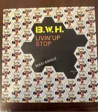 Disco Vinil B.W.H. Livin’ up stop