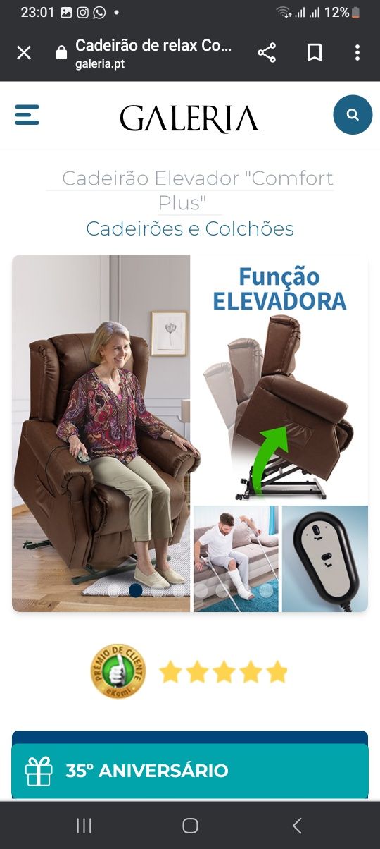 Cadeirão automático