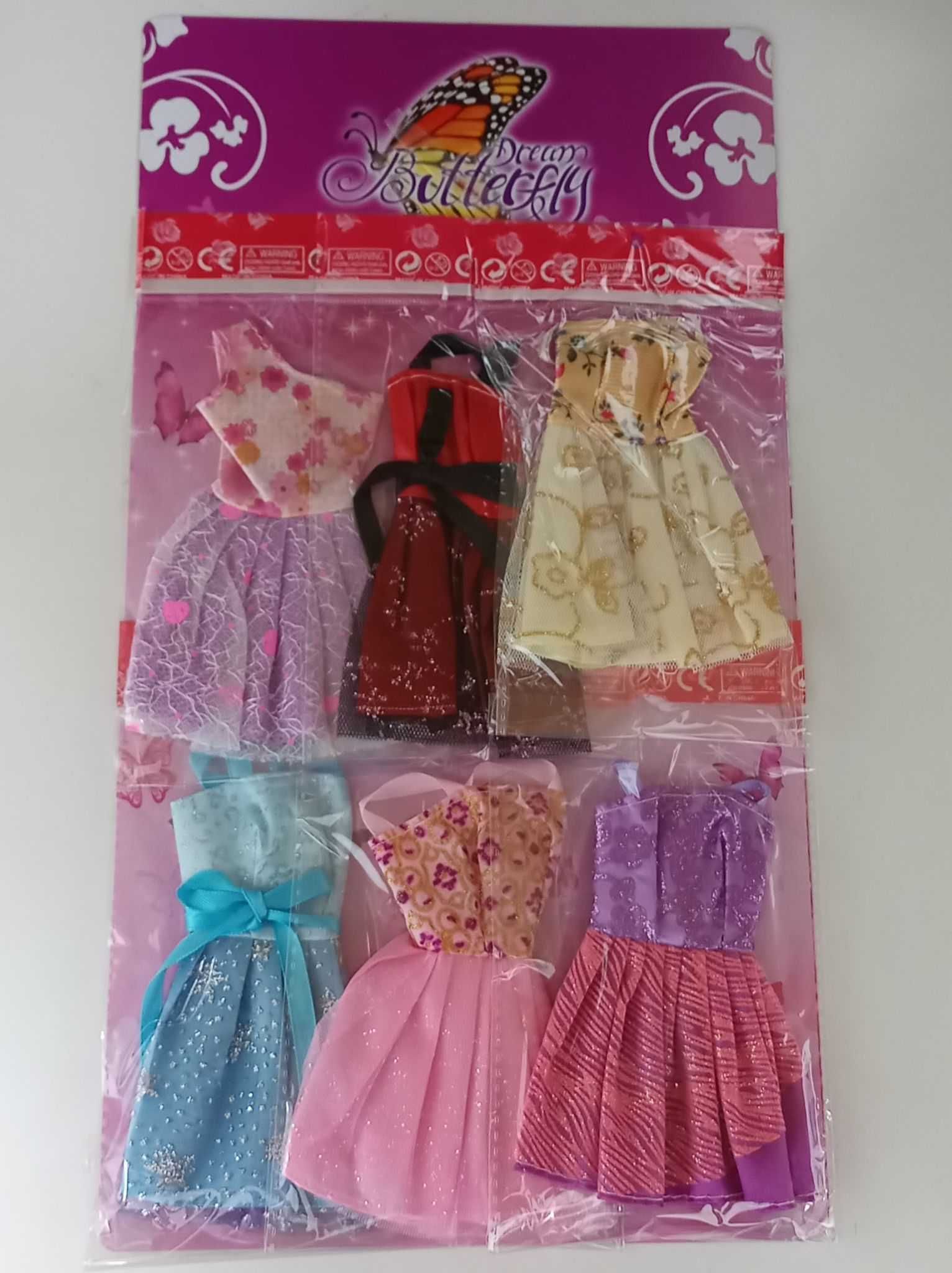 Sukienki dla lalki typu Barbie