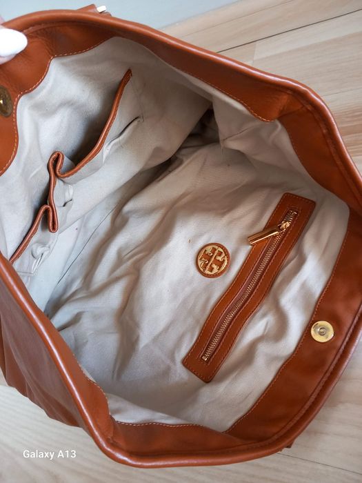 Tory Burch oryginalna torebka tote bag skóra