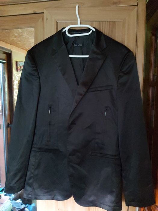 Nowa czarna marynarka na podszewce raczej męska S/M Bruno Banani.