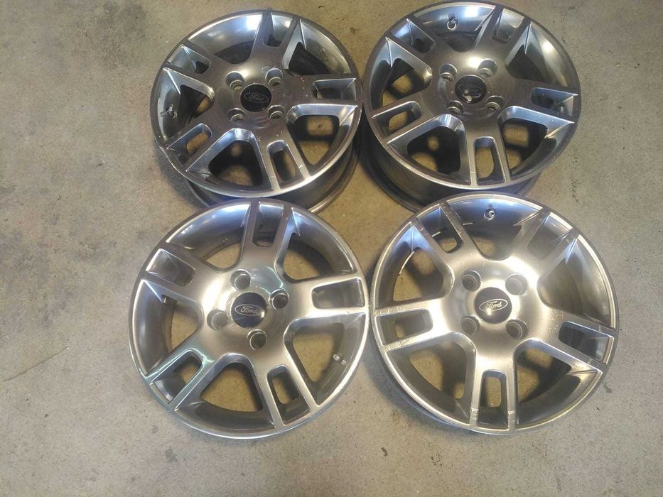4 Jantes Ford 6JX15 4X108 ET 52.5
