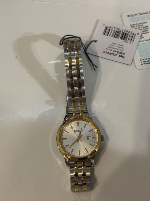 Seiko SUR410 — сапфір, сталь, мінімалізм. 40 мм. Оригінал! Розпродаж!