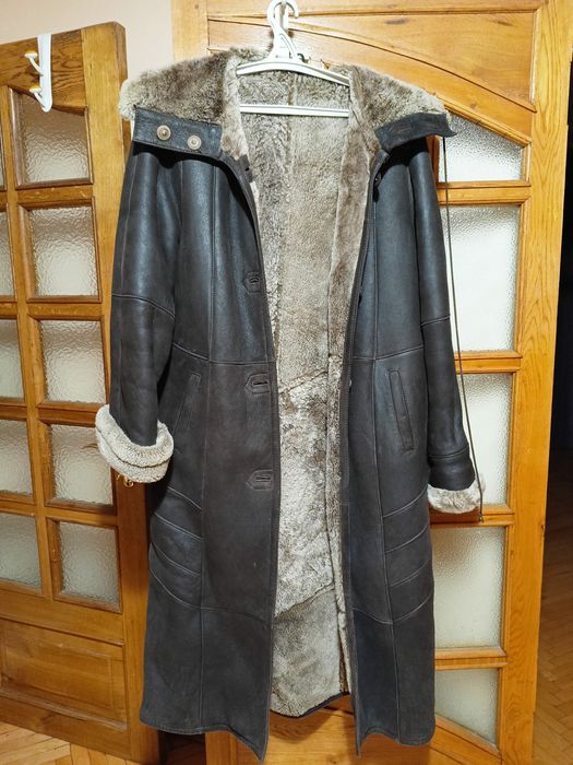 Дубленка жіноча AKYÜZ DERI. Натуральна шкіра. Розмір 60