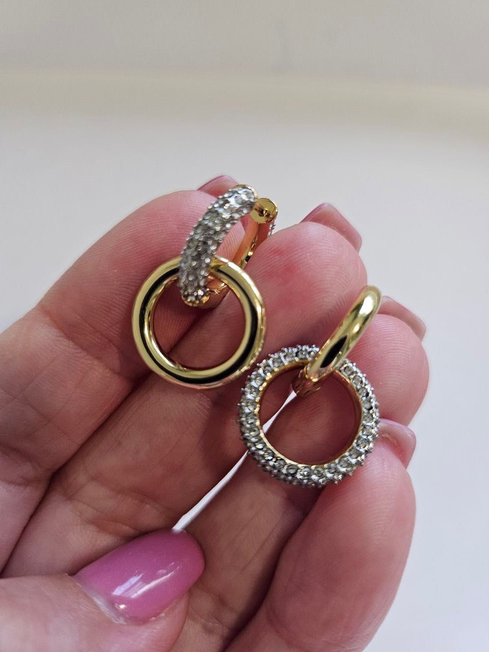 Сережки та кулон dextera swarovski