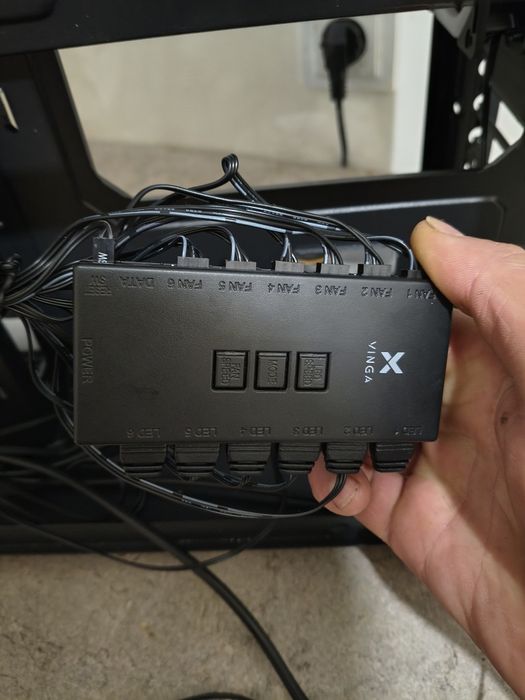 Корпус ПК Vinga Astra + куллери