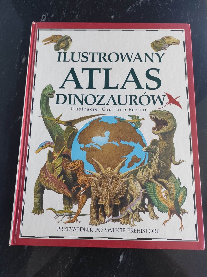 Ilustrowany atlas dinozaurów