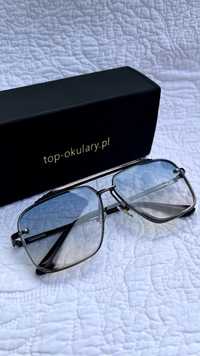 Okulary Dita Mach Six Cazal Dior Malik Niebieskie