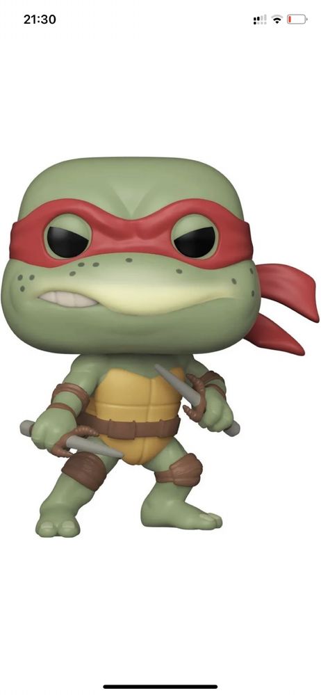 Funko pop TMNT Raphael  19 (без коробки)