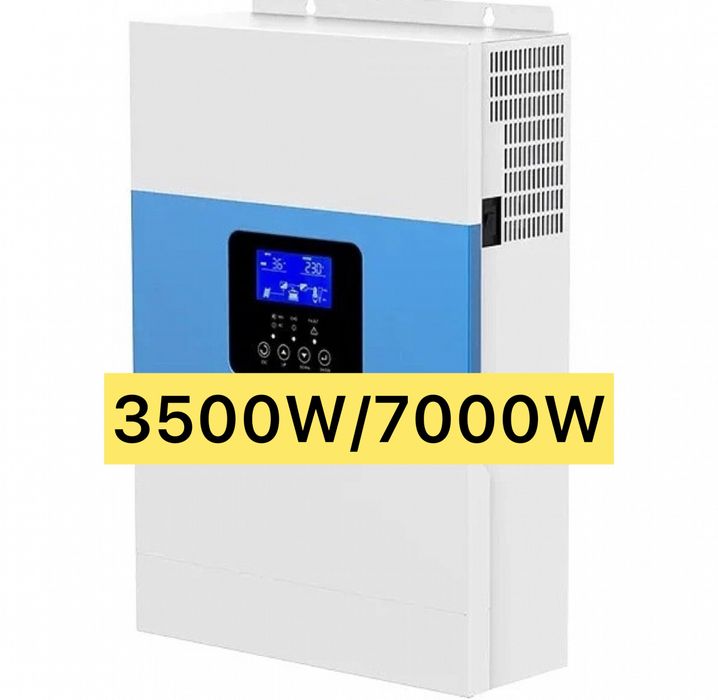 ЦІНУ ЗНИЖЕНО | Гібридний інвертор Daxtromn 3500W/7000W | 24В 80А UPS