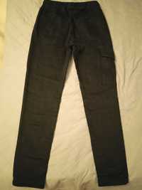 Czarne spodnie chłopięce 170 PEPCO