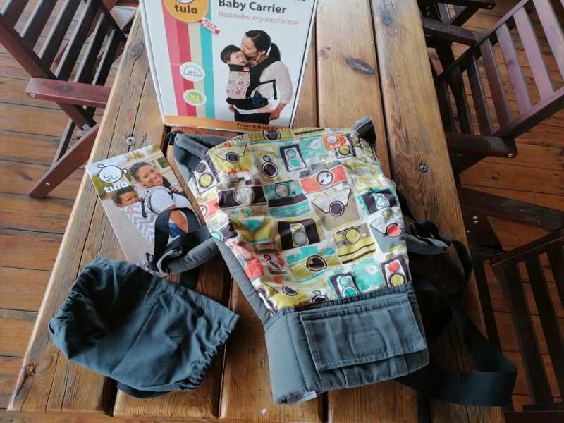 Nosidło babytula, limitowana tula z aparatami fotograficznymi 7-20kg