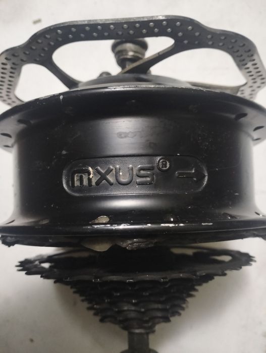 Електро Мотор Mxus XF15R 36-48v 500w, спиці в комплекті