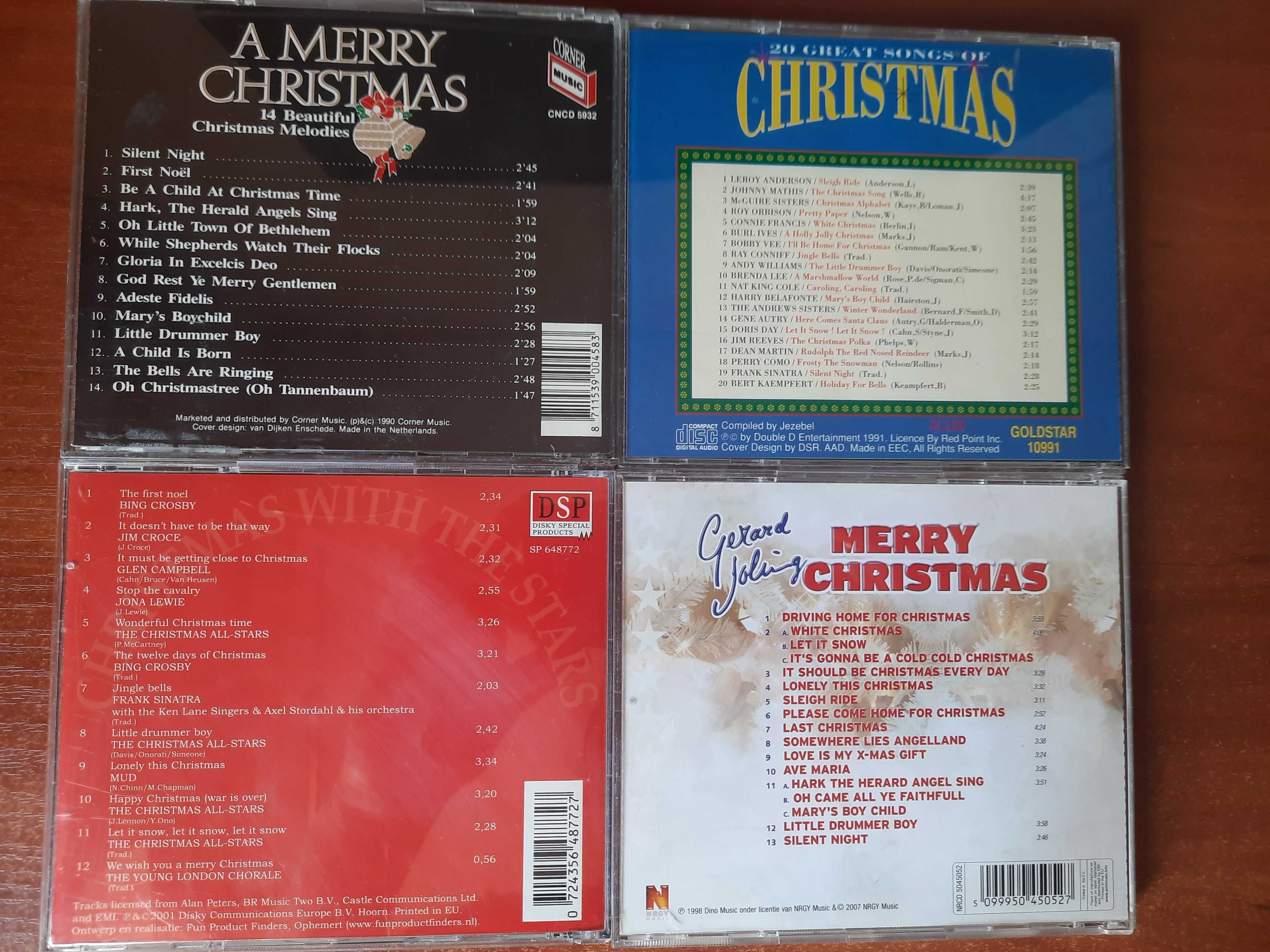 CD (audio) Compilation. Songs of Christmas.