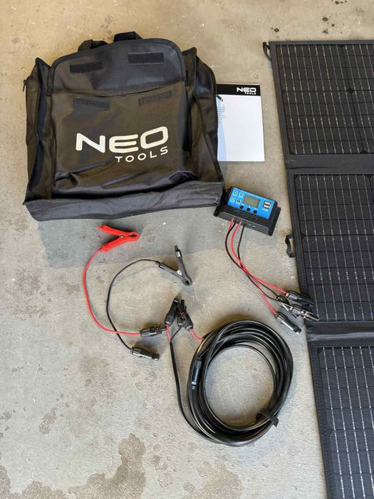 Panel solarny przenosny skladany NeoTools 120 w solar