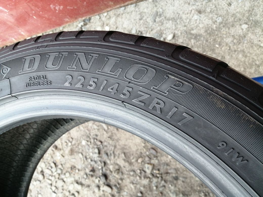 225/45/17 R17 Dunlop SP Sport Maxx TT 2шт ціна за 1шт літо шини