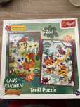 Puzzle Gang Słodziaków Biedronka Trefl dwa obrazki