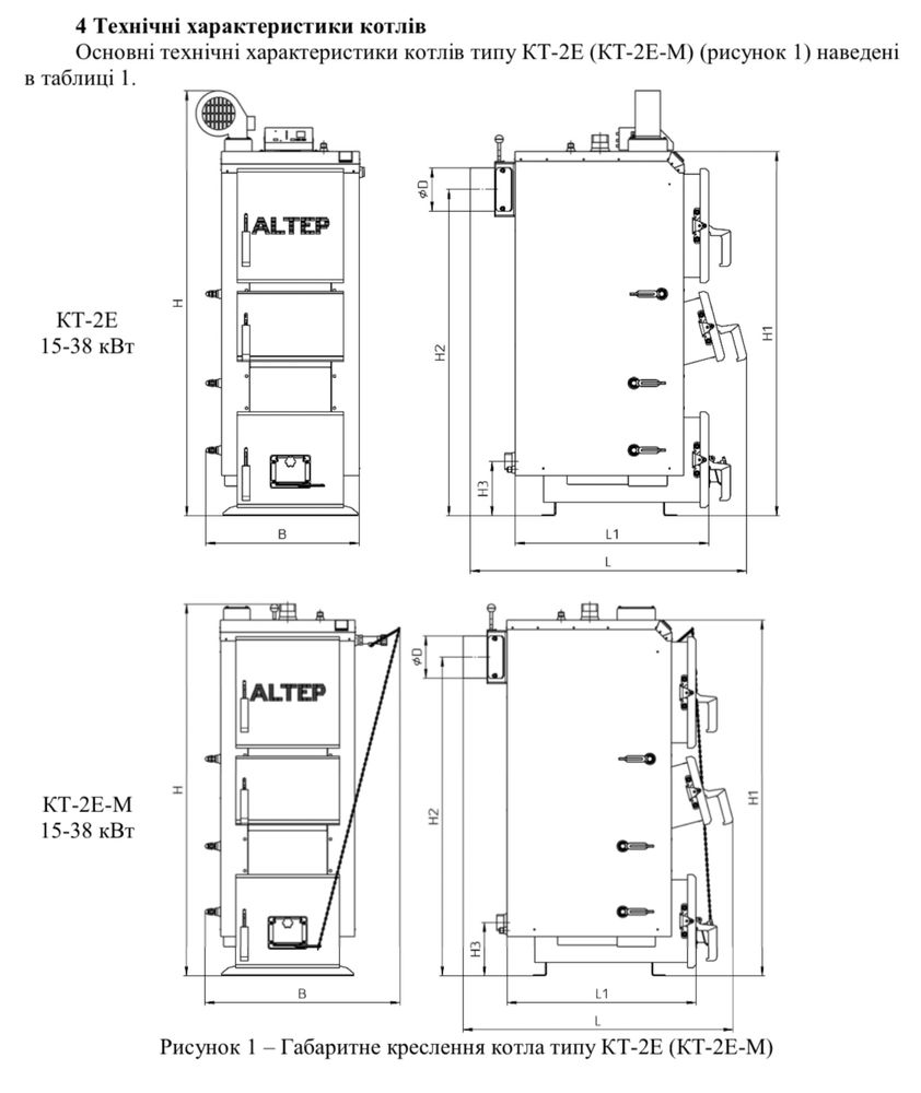 Котел ALTEP Duo Plus 15 кВт, твердотопливные котлы АЛЬТЕП котли