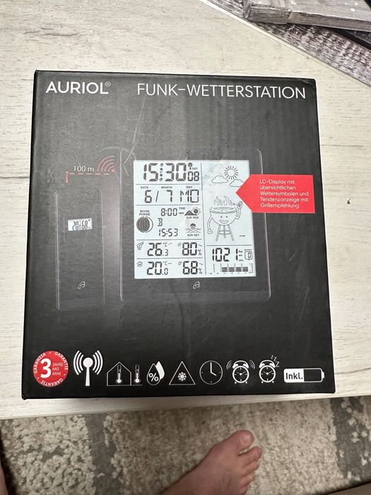 Бездротова метеостанція, Радіо метеостанція AURIOL