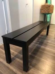 Lawka ikea czarna 158/36/45 stan bardzo dobry