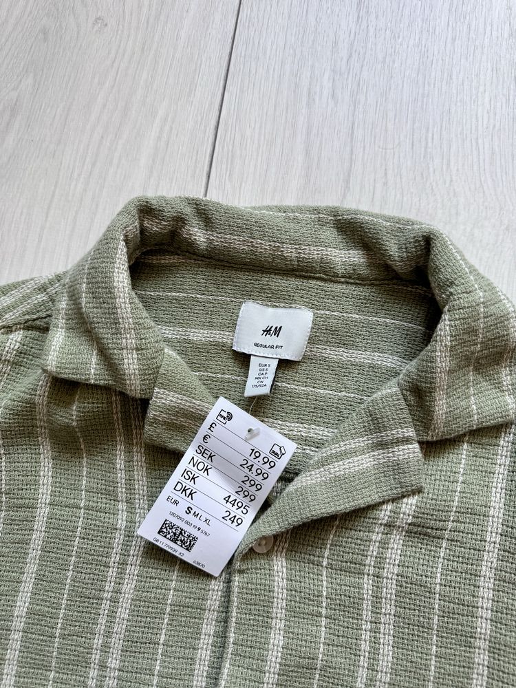 H&M Літня Сорочка Чоловіча S Розмір