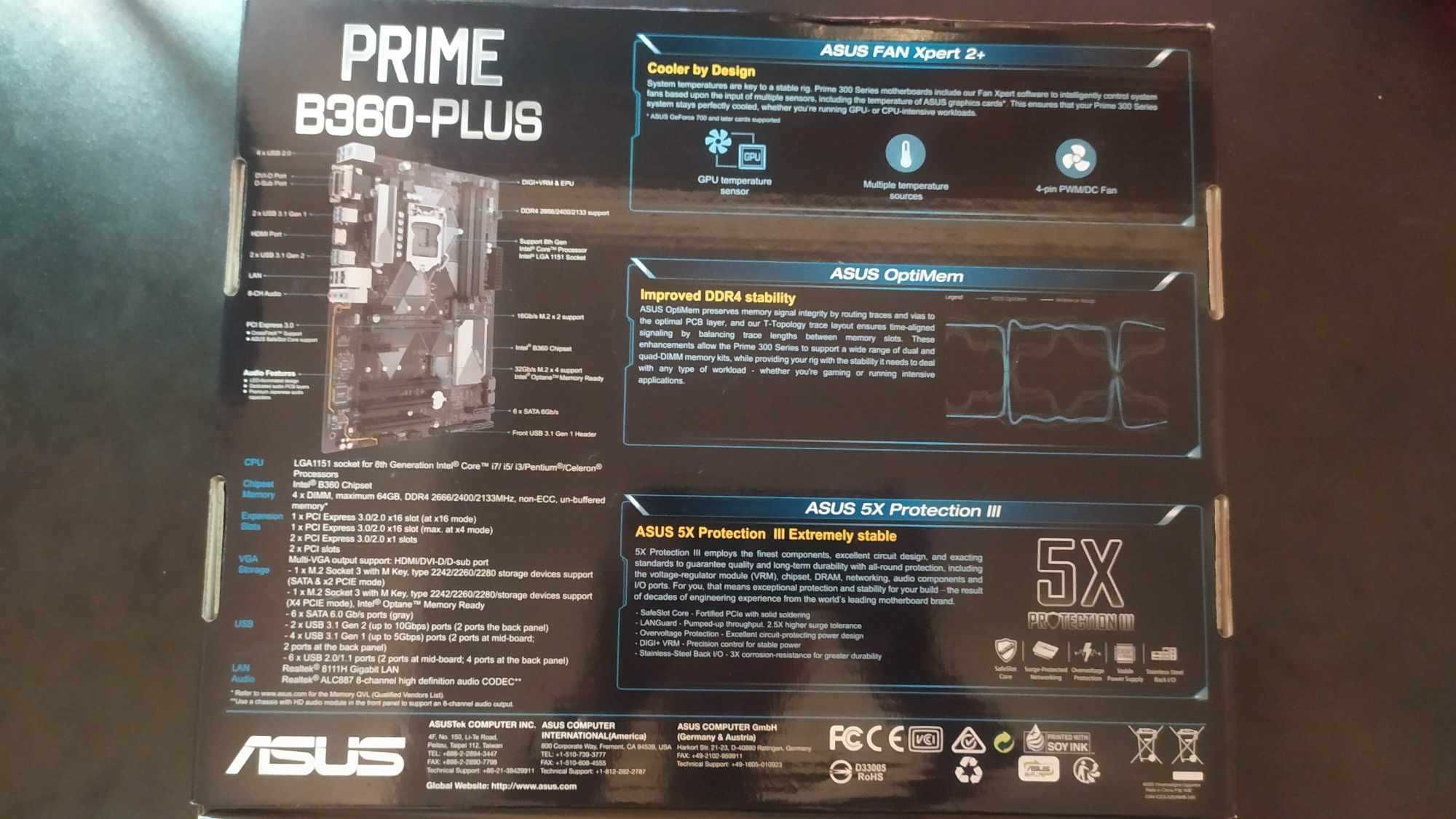 Płyta główna Prime b360-plus 5x