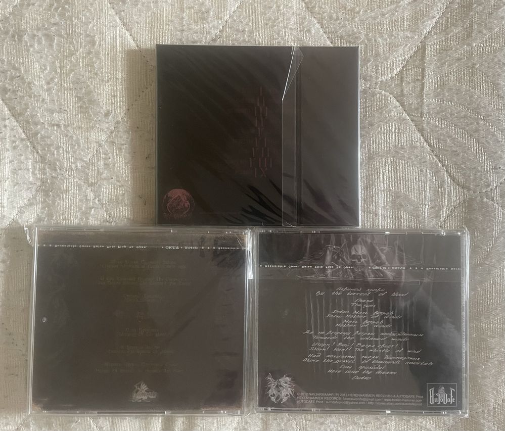 Продам диски Navjarmaahr (Black Metal)
