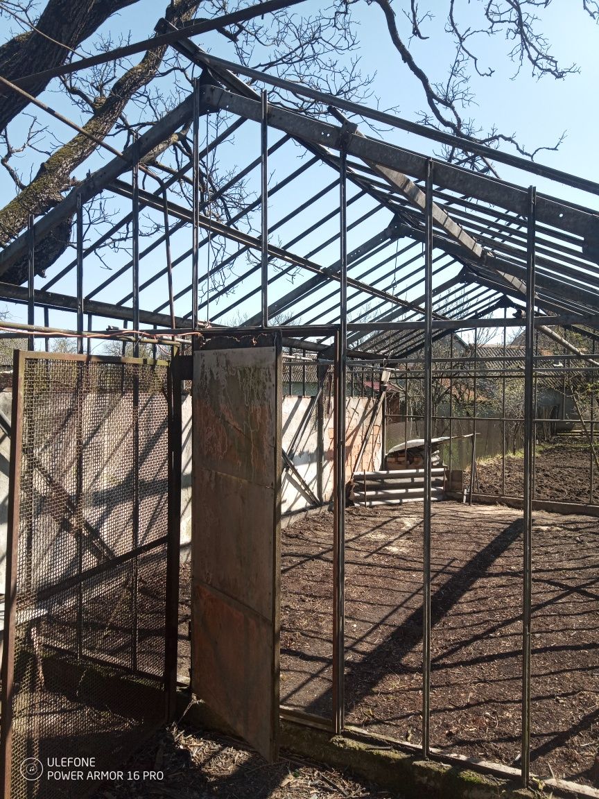 Теплиця парник оцинкований.