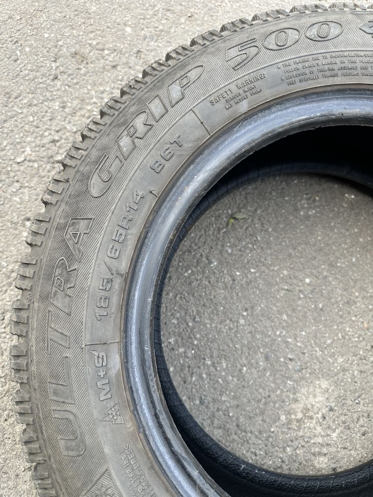 Шини 185 65 14 86T Goodyear Ultra Grip 500 комплект