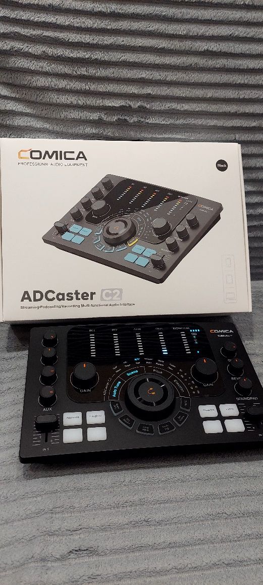 Продам аудиоинтерфейс Comica ADCaster c2