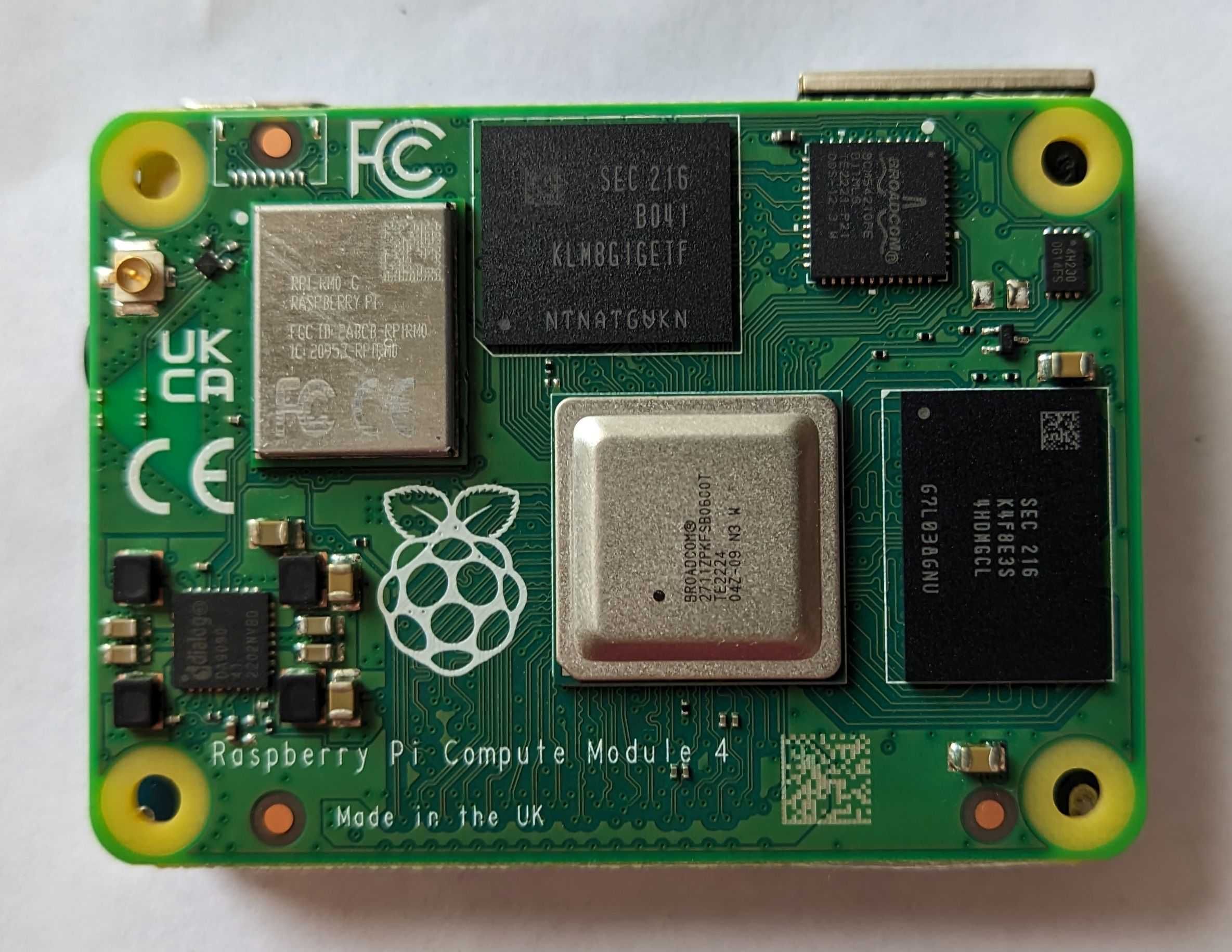 Raspberry PI 4 CM4 8GB EMMC, 1GB RAM + CM4-NANO-B raz użyte gwarancja