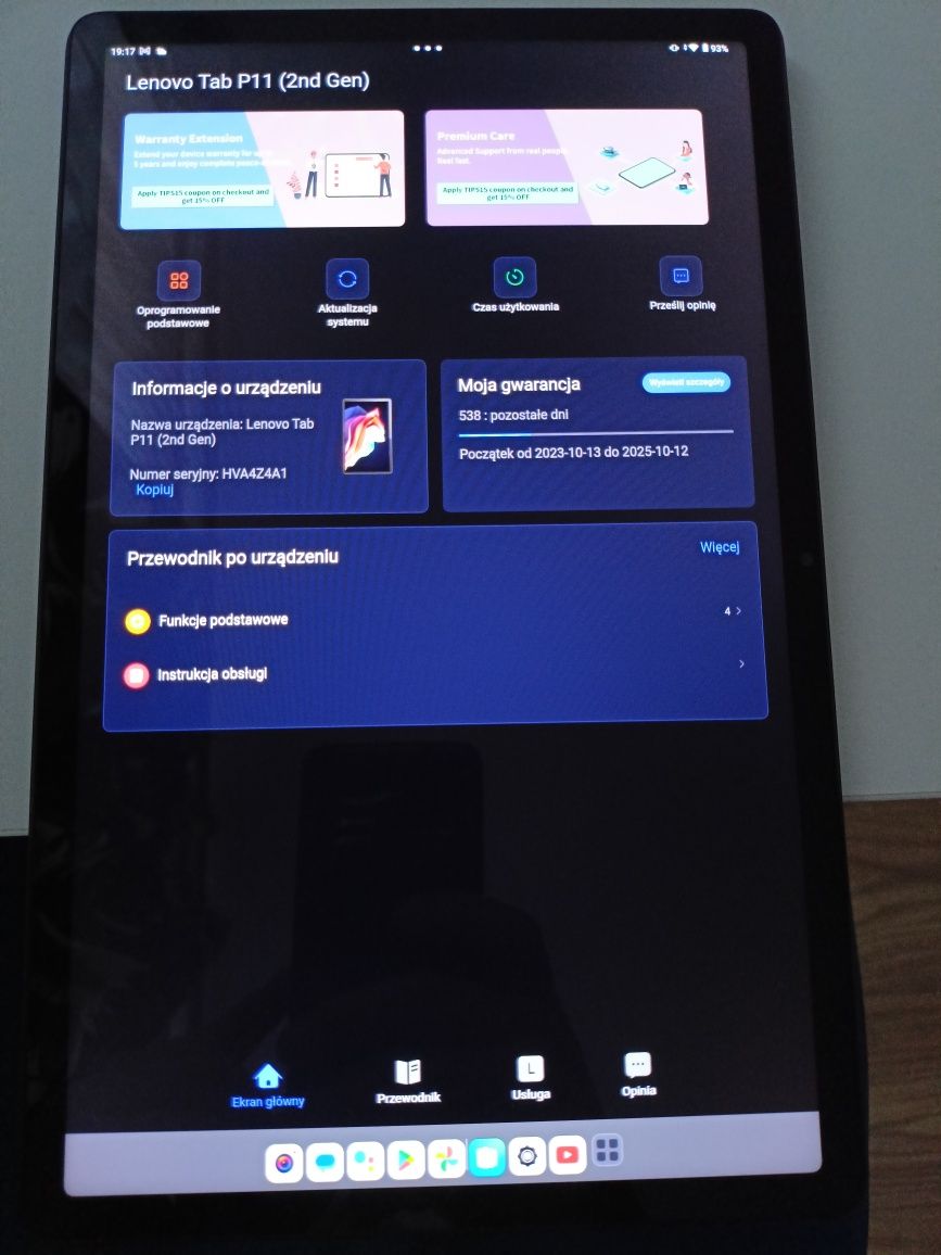 Tablet Lenovo P11 (2nd gen)