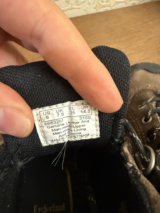 Демісезонні черевики Timberland 25 розмір