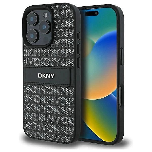 DKNY DKHCP16LPRTHSLK iPhone 16 Pro 6.3" czarny/black hardcase Texture