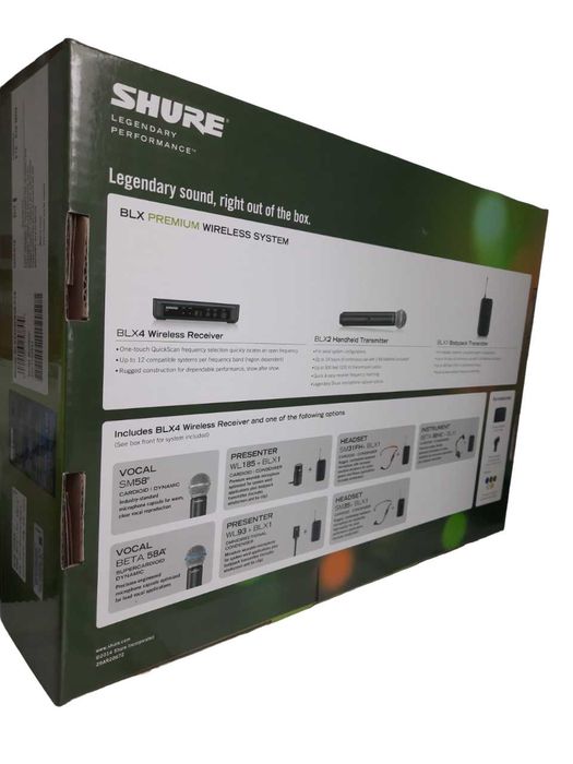 SHURE BLX24E/BETA58 радіосистема НОВА в наявності