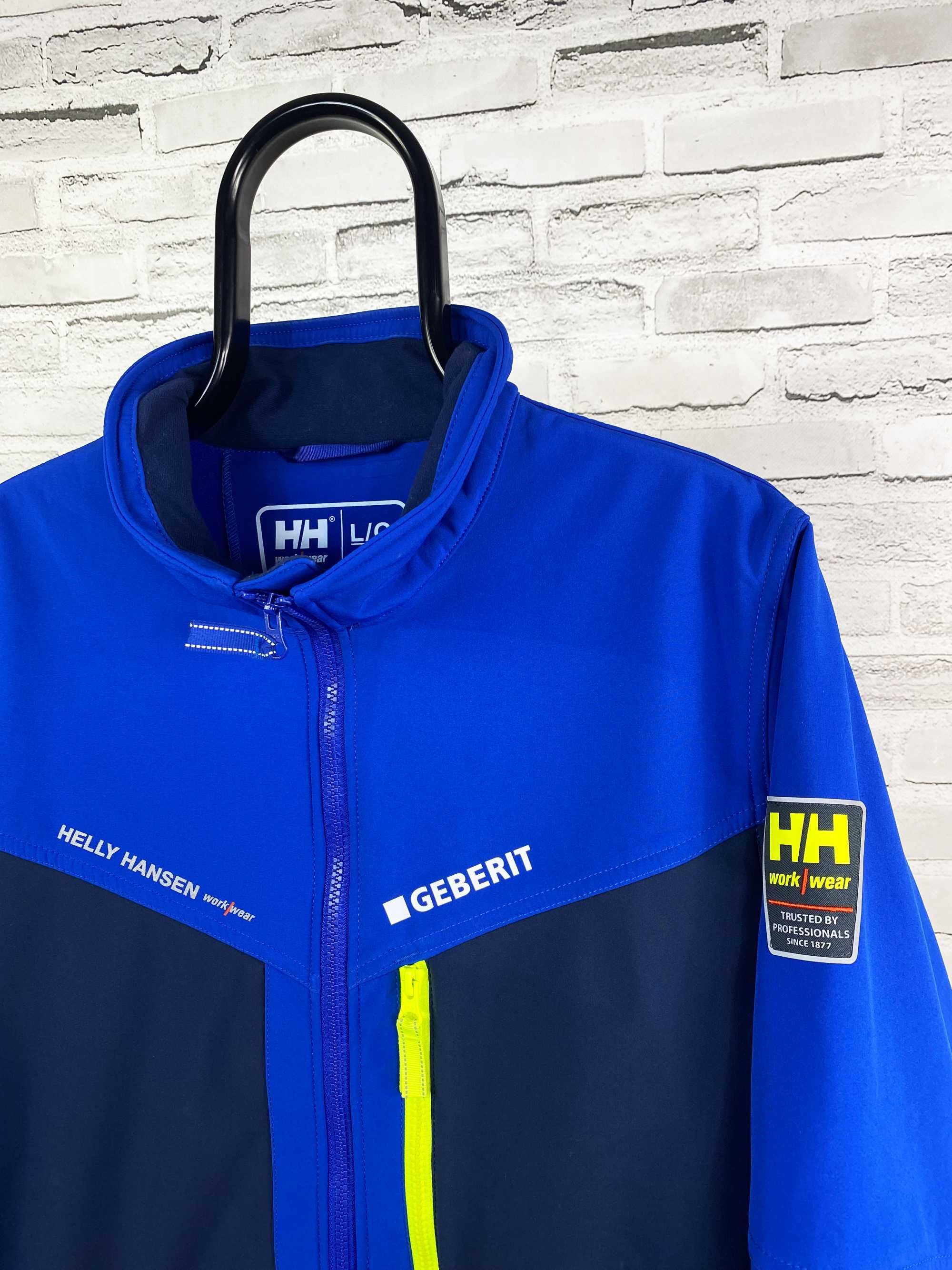 HELLY HANSEN WorkWear Kurtka Męska Lekka Wiosenna Softshell Rozmiar_L_