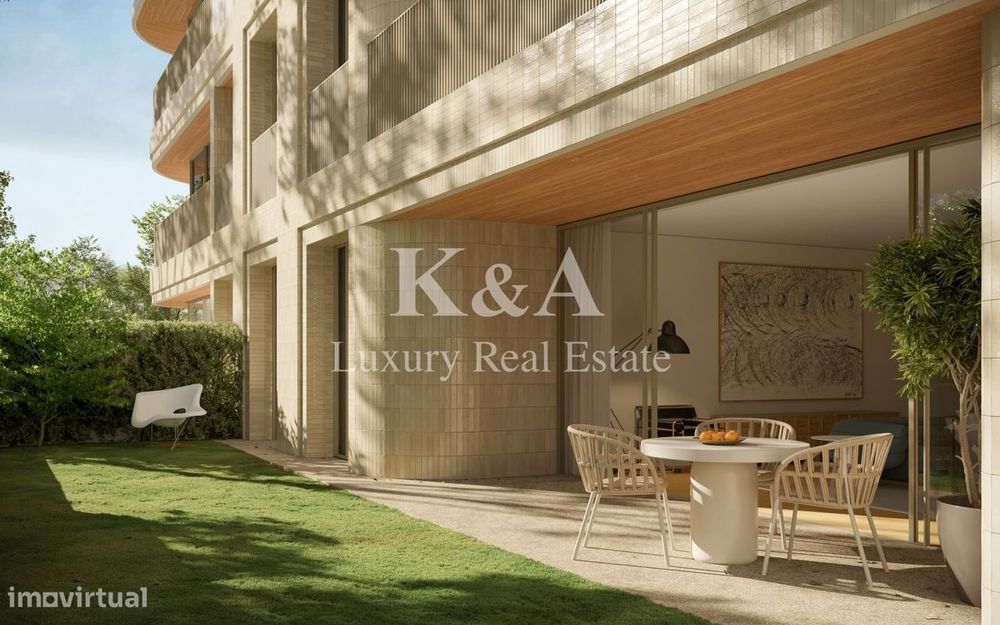 Apartamento T3 em NOVO EMPREENDIMENTO de luxo na Foz, com jardim priva