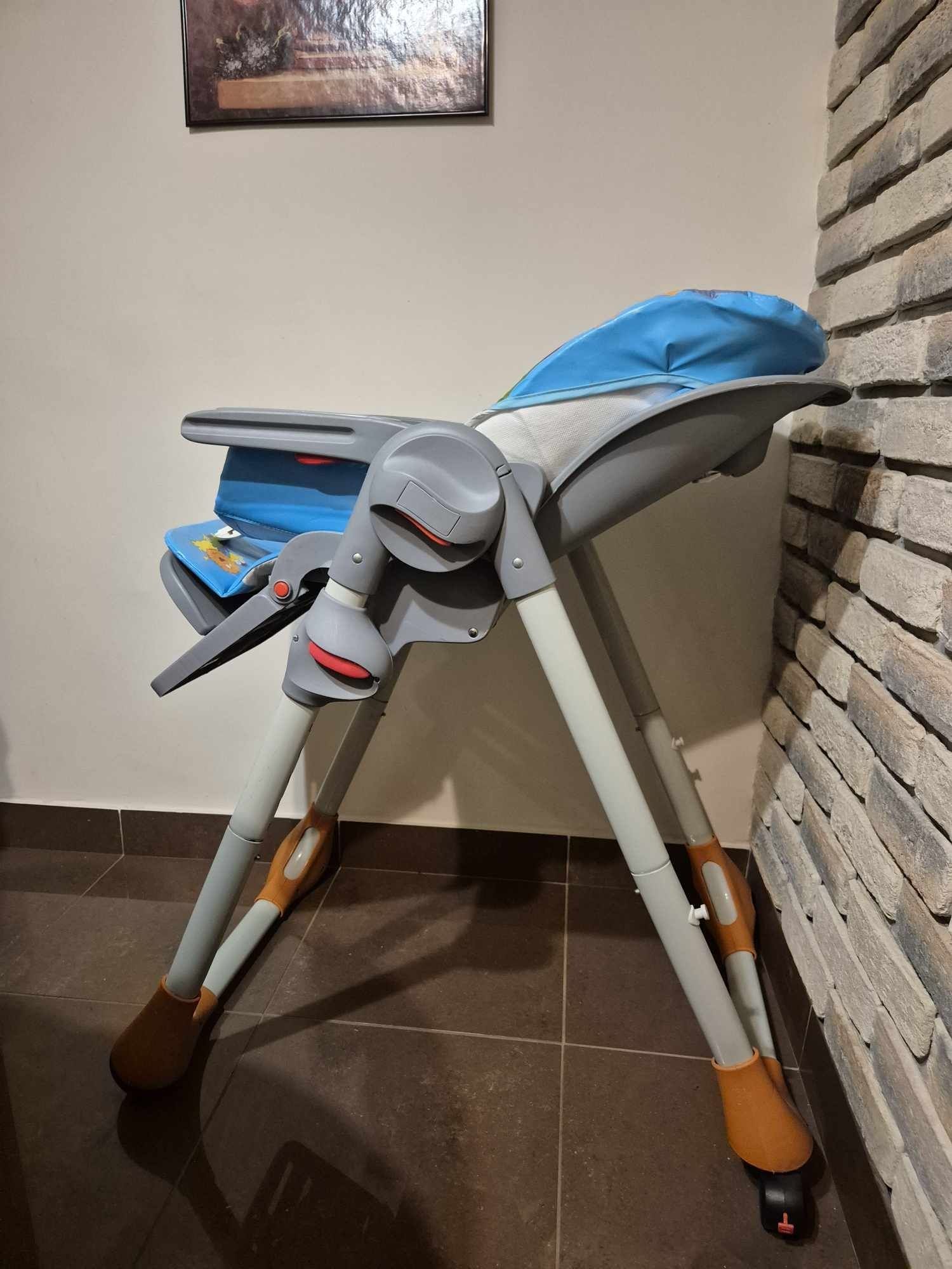Krzesełko do karmienia składane łatwe do czyszczenia