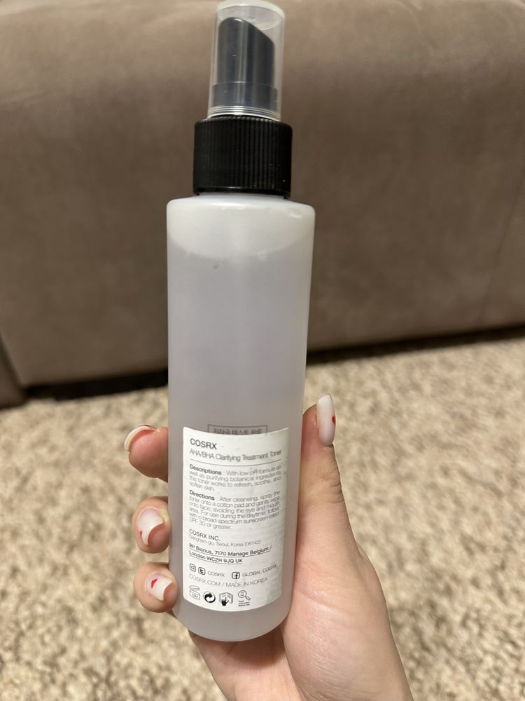 Тонер для обличчя Cosrx AHA7 BHA Clarifying Treatment Toner