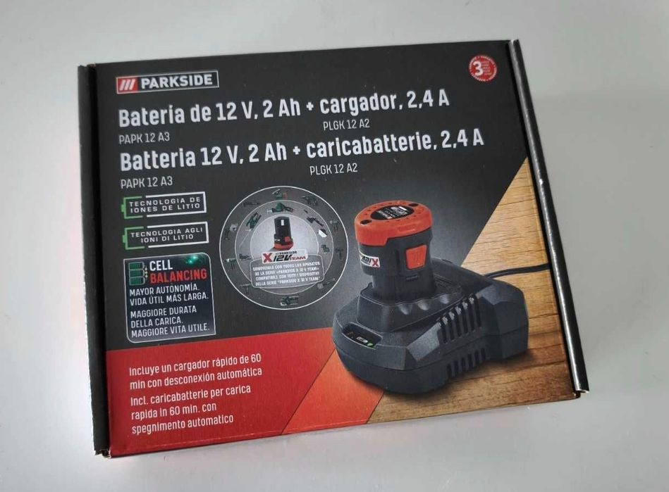 Tesoura rotativa 12v Parkside