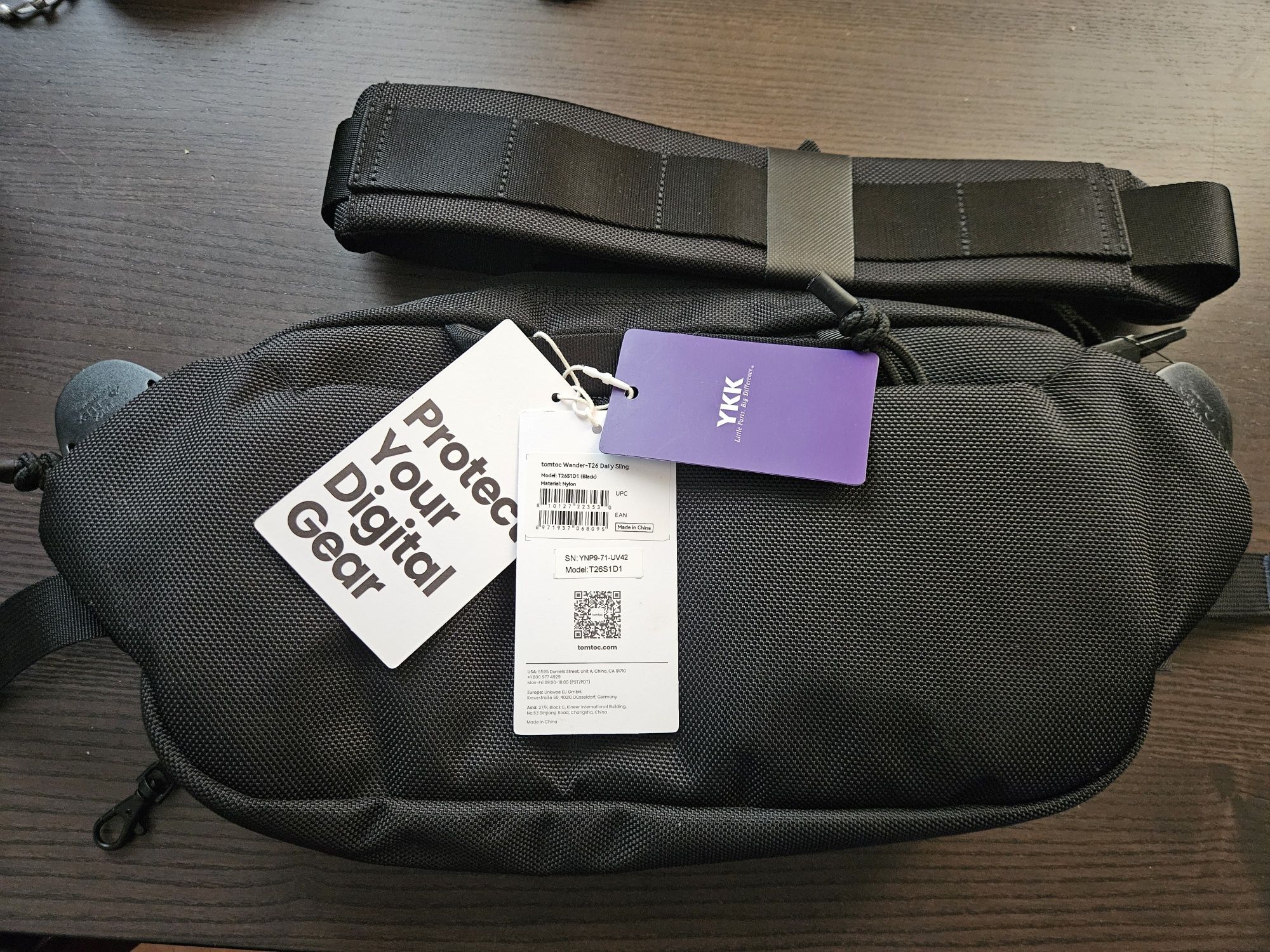 Torba Tomtoc wander T-26 nieuzywana na ramię 5.5l