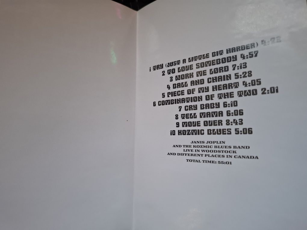 DVD Janis Joplin And The Kozmic Blues Band in Woodstock 2007 WT 7905