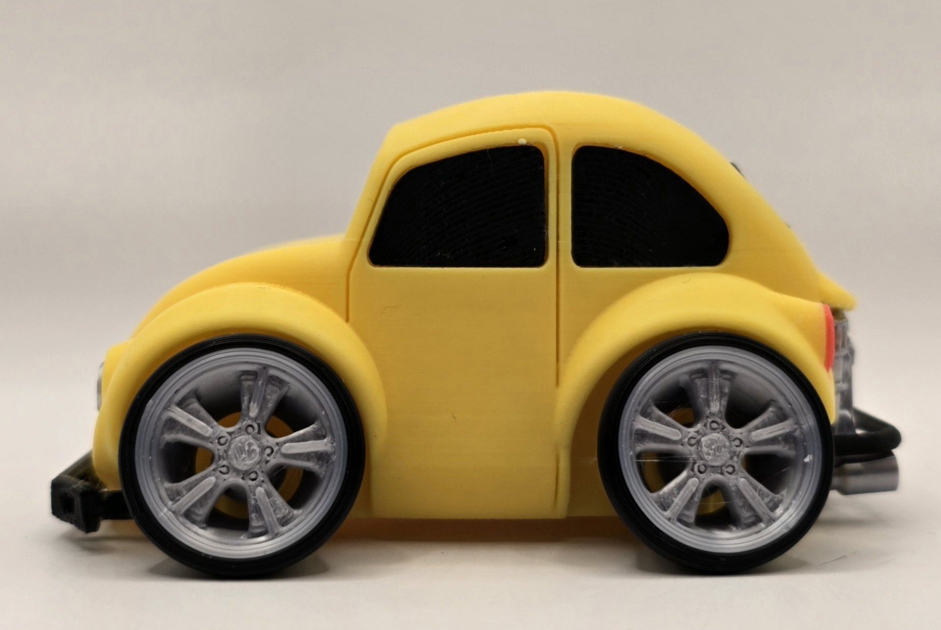 VW Garbus żółty wydruk 3d