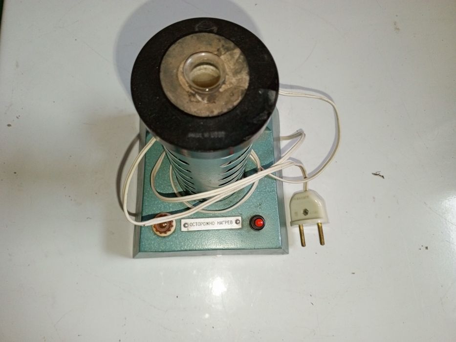 Нагреватель пробирок электрический школьный СССР