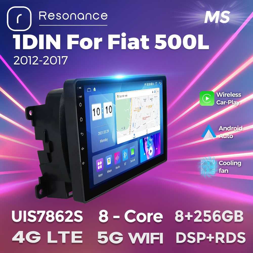 Штатна магнітола для Fiat 500l, Навігація, Андроїд, GPS