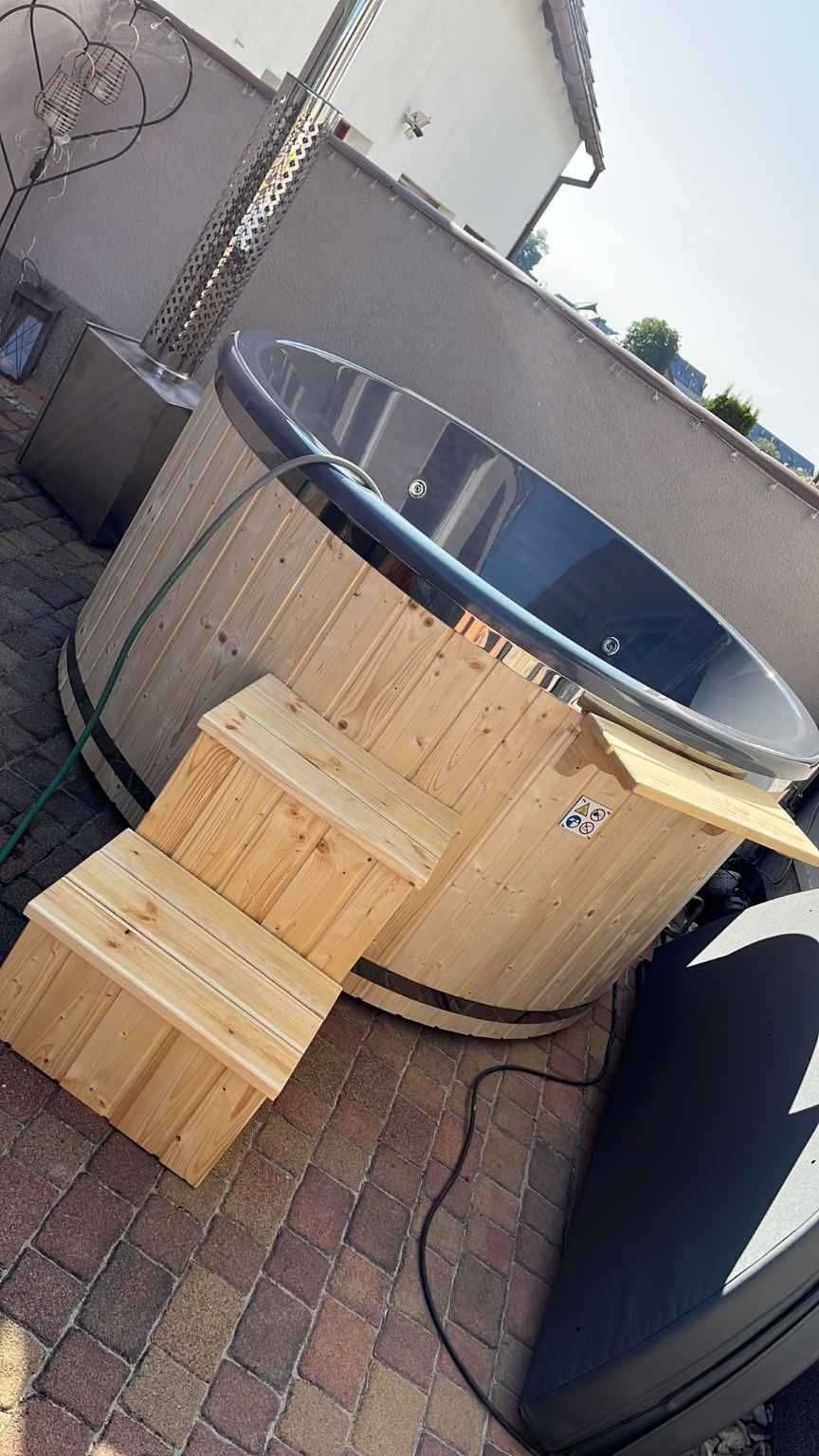 Balia Ogrodowa Jacuzzi SPA Hot Tub Sauna Gorąca Beczka